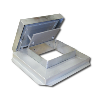Overpressure hatch for dryer heater 160x200